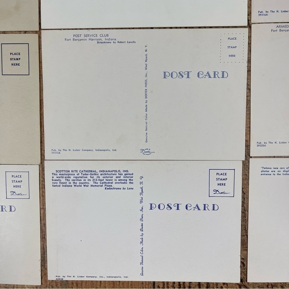 Vintage 70's Postcard Bundle Pack States Montana Indiana Minnesota Wisconsin - Picture 14 of 16